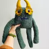 Bubo - Green Fuzzy Monster Stuffed Animal - Image 3