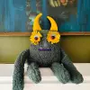Bubo - Green Fuzzy Monster Stuffed Animal - Image 4