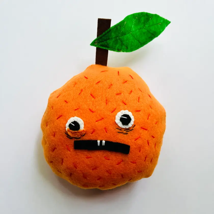 Existential Orange - Peach