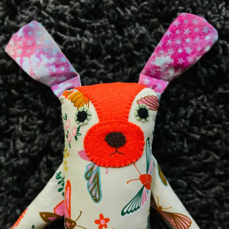 Queenie - Butterfly Dog Rag Doll - Image 5