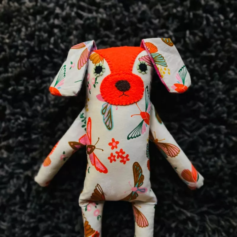 Queenie - Butterfly Dog Rag Doll - Image 3