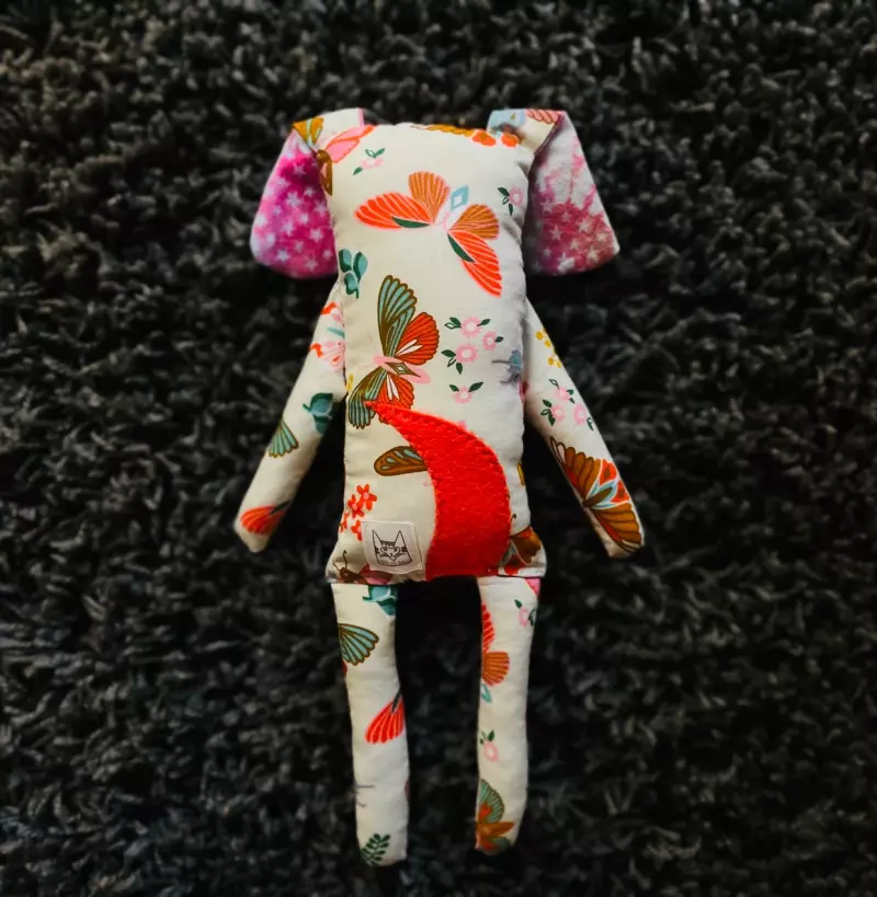 Queenie - Butterfly Dog Rag Doll - Image 4
