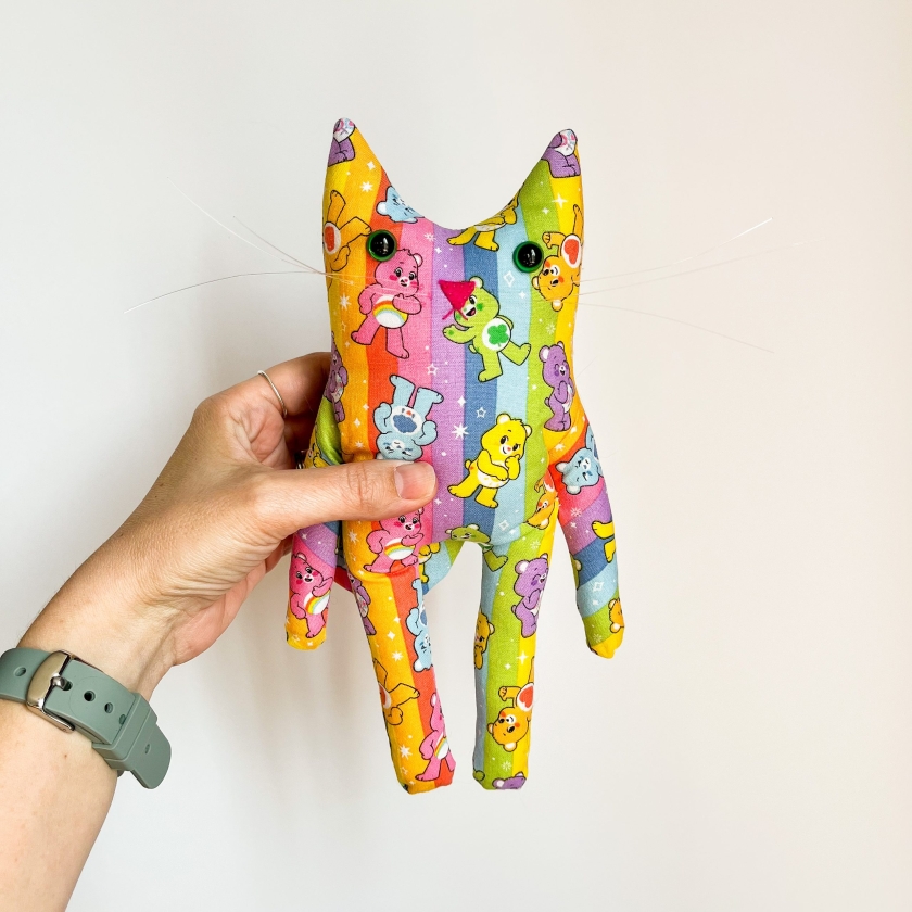 Saturday - Upstanding Mini Chonk Care Bear Cat Doll