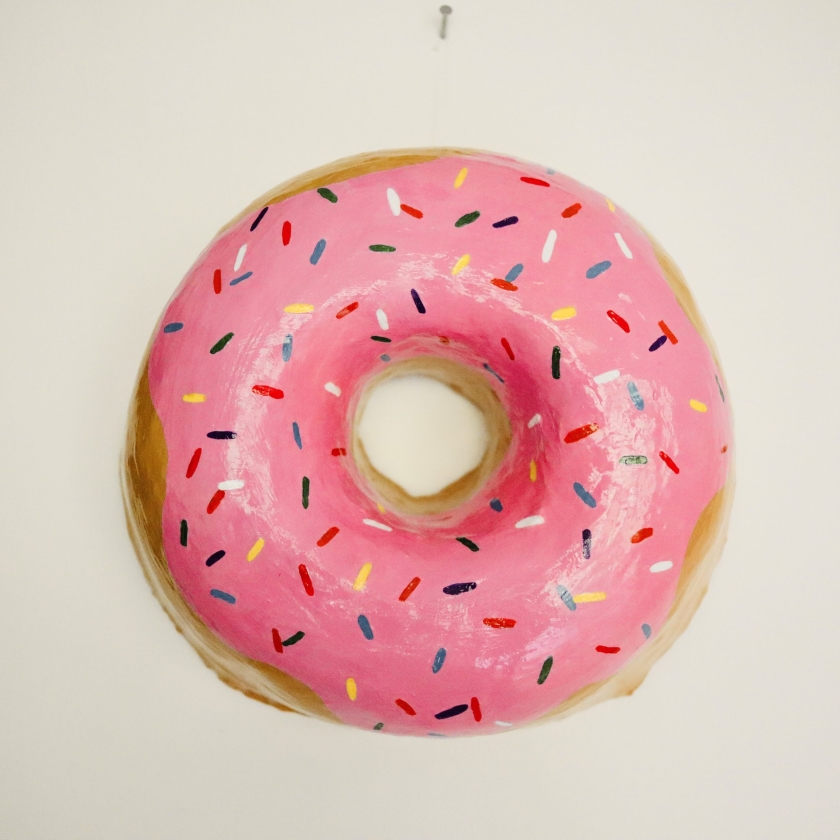 The Pink Donut (with Sprinkles)