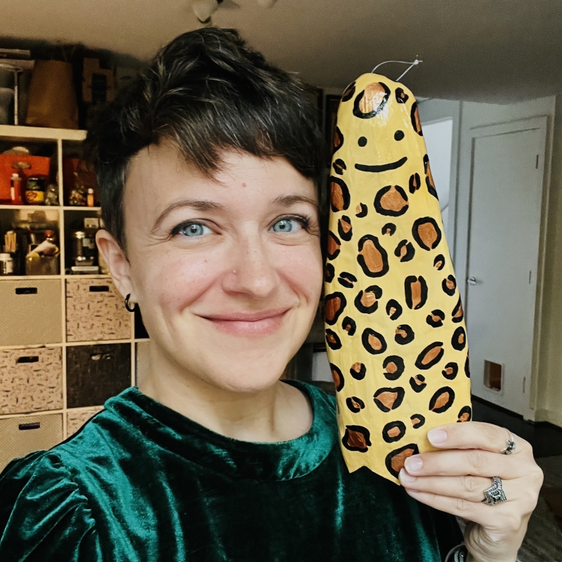 Smitty the Leopard Print Ghost - Image 9