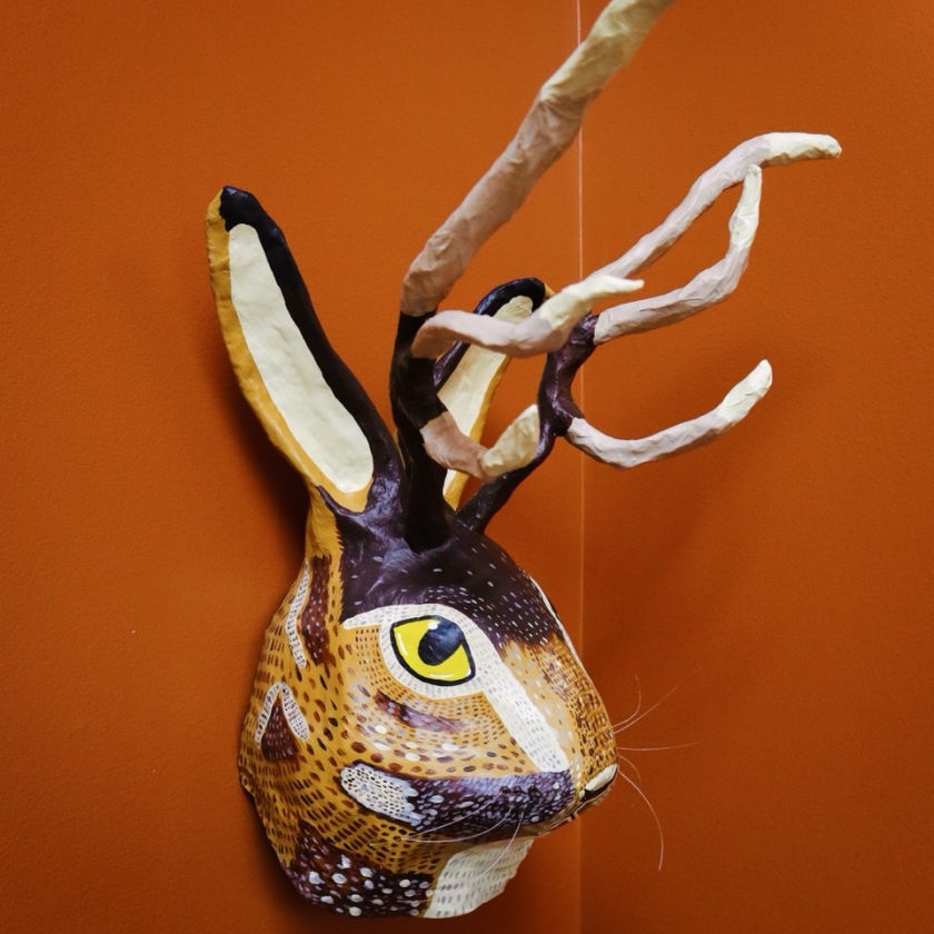Henry the Jackalope - Custom for Amanda M.