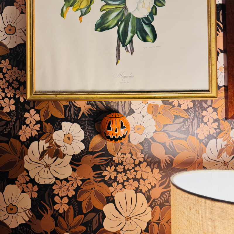 Mini Jack-o-Lanterns - Paper Mache Wall Hanging - Image 14