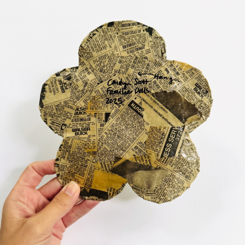 Olympic Flowers - Paper Mache Wall Hanging - Image 13