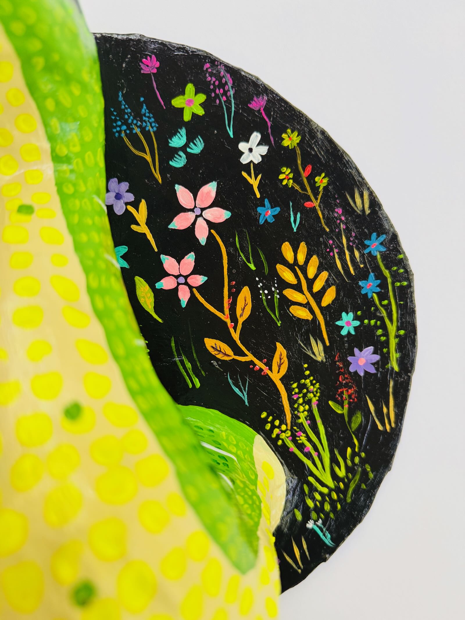 Snakey - Paper Mache Wall Snake Art - Image 11