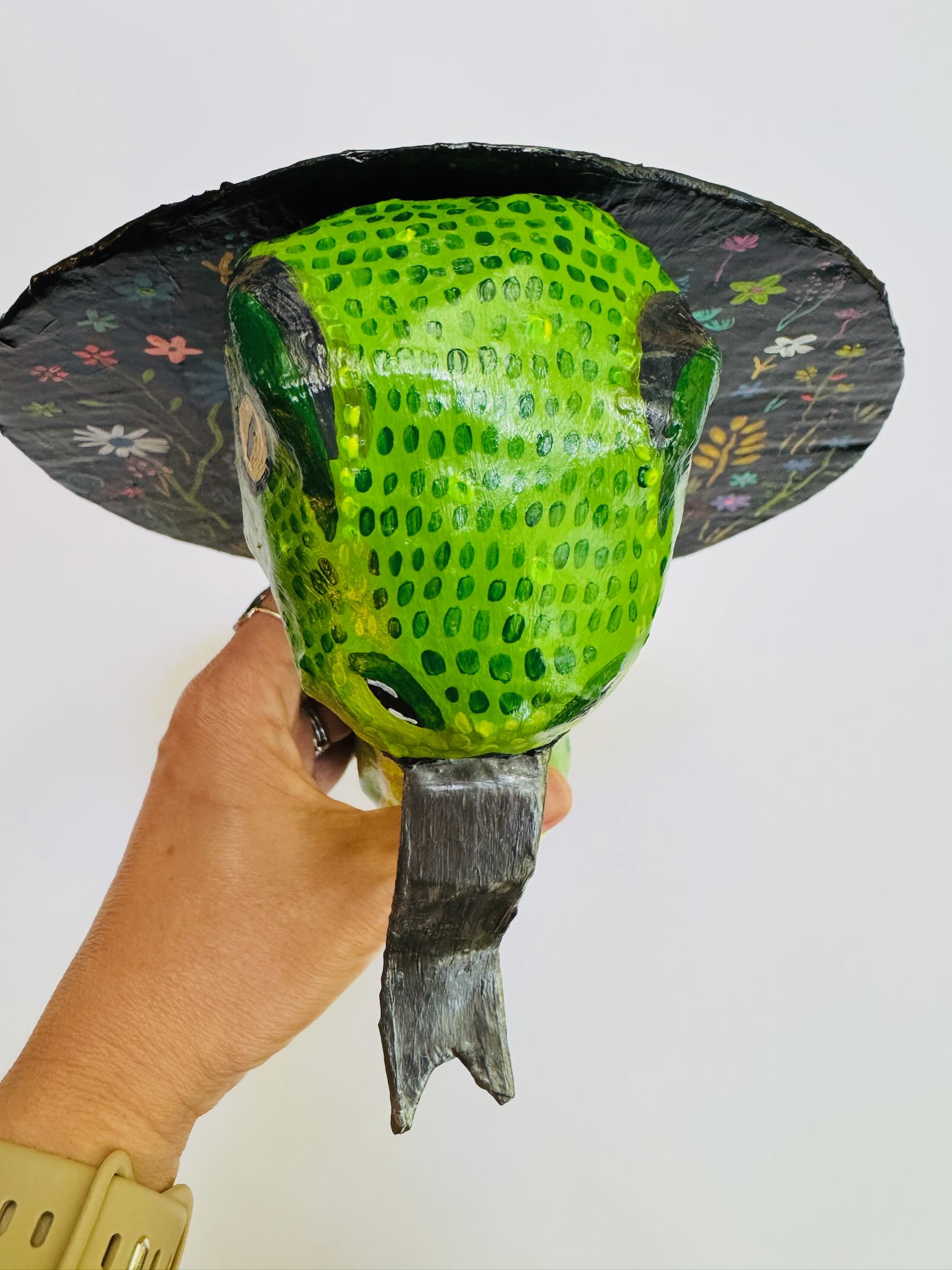 Snakey - Paper Mache Wall Snake Art - Image 7