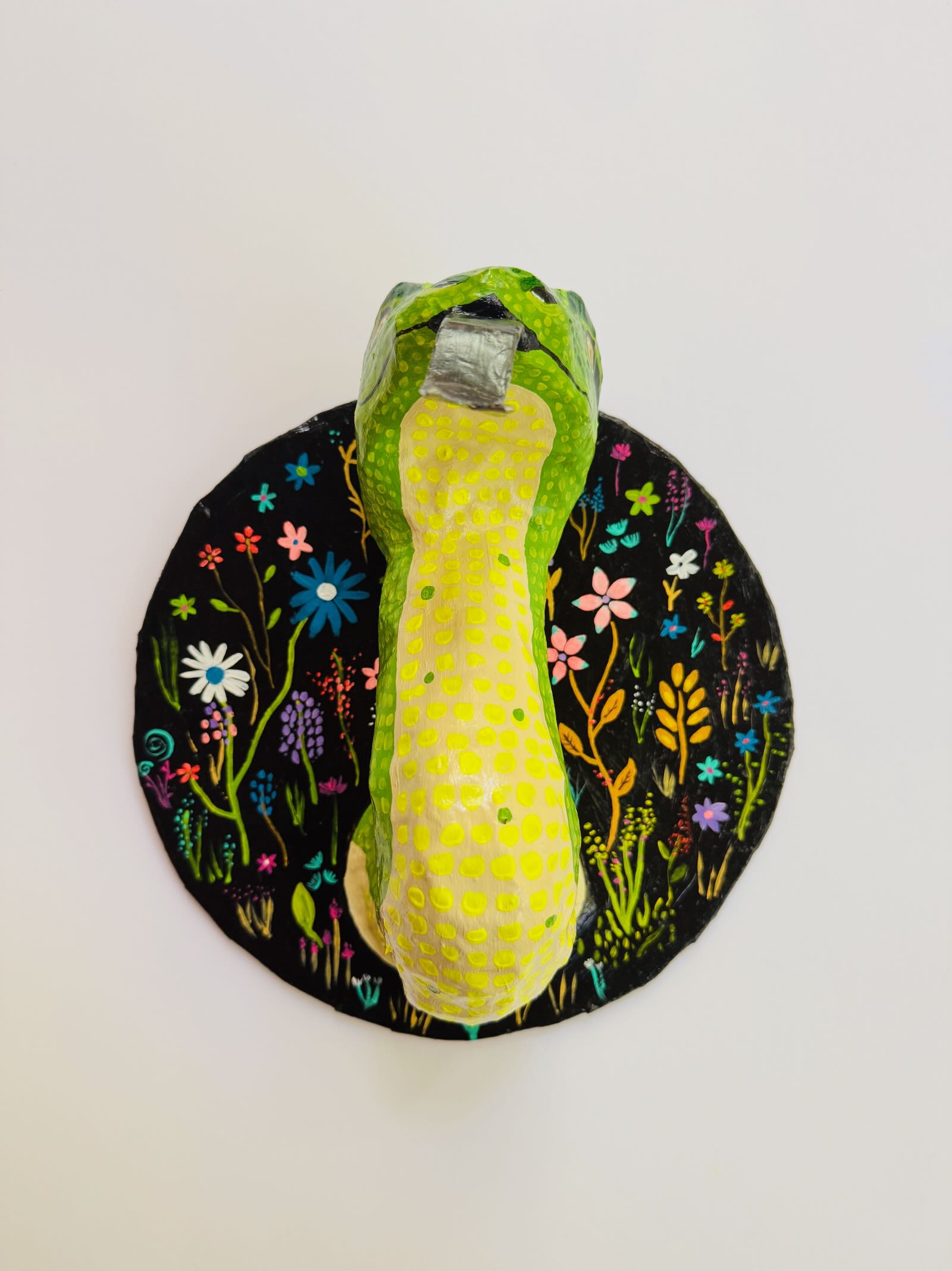Snakey - Paper Mache Wall Snake Art - Image 17